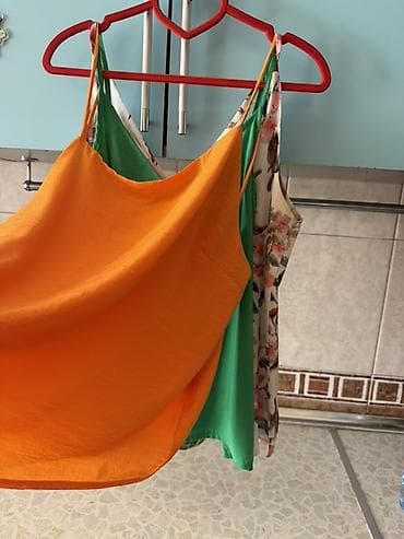 Qadın üçün nazik askılı yay koftaları dəsti - Rənglər: parlaq lalafo.az -da Qadın üçün nazik askılı yay koftaları dəsti - Rənglər: parlaq