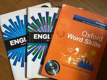 Oxford Word Skills English File student's book and work book Все 3 lalafo.az -da Oxford Word Skills English File student's book and work book Все 3