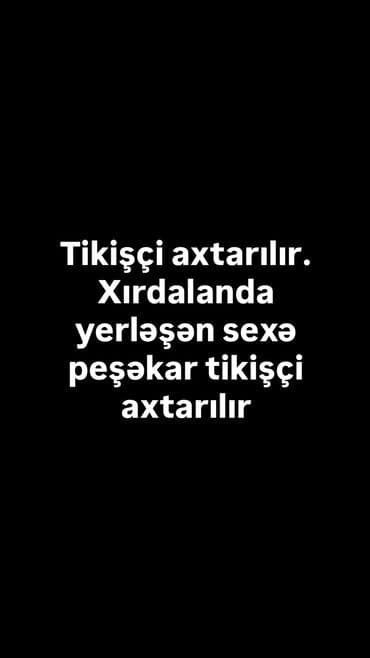 Xırdalanda yerləşən sexə dərzi xanım və bəylər axtarılır. Sex yol lalafo.az -da Xırdalanda yerləşən sexə dərzi xanım və bəylər axtarılır. Sex yol