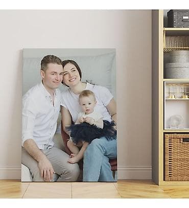 Şəxsi foto kətan çapı – divar dekoru - Sevdiyiniz fotonu yüksək