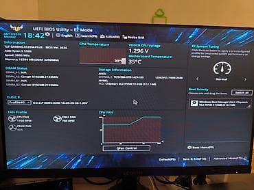 portable ssd: Ana Platası AMD ASUS TUF Gaming A520M-PLUS + Ryzen 5 5500, İşlənmiş — 6