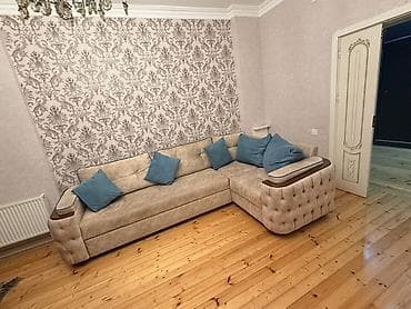 Мебель для дома: Угловой диван, Ткань — 1