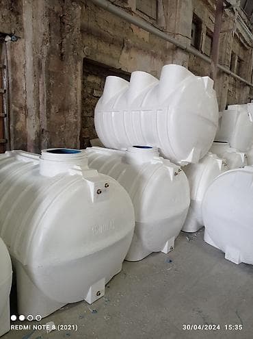 Bak, Plastik, 1500 l l, Yeni, Pulsuz çatdırılma