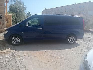 mini canqan: Mercedes-Benz Vito (mavi, minivan) Texniki xüsusiyyətlər və təchizat — 8
