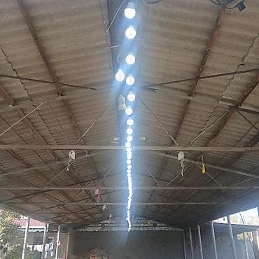 Uzun xətt üzrə quraşdırılan LED işıqlandırma sistemi - Tavan boyunca