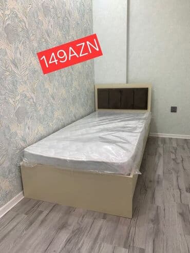 divan carpayı: Yeni, Təknəfərlik çarpayı, Bazasız, Matras ilə, Siyirməsiz — 8