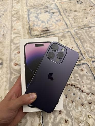 ipone 14: IPhone 14 Pro, 128 GB, Deep Purple, Face ID — 6