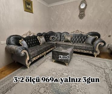 Künc divan, Yeni, Açılmayan, Bazasız, Parça, Şəhərdaxili pulsuz çatdırılma