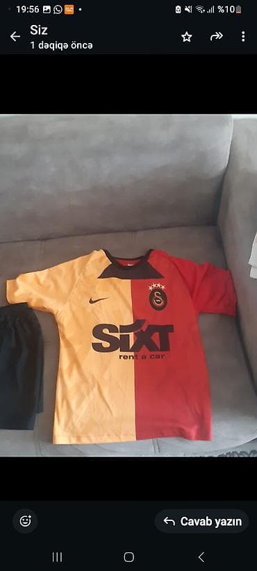 nike corablar: Məhsul: Galatasaray futbol forması (forma + şort) Razmer L Çatdırılma — 1