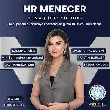 aşbaz kursları: İnsan Resursları (HR) kursu – Nəzəri və Praktiki Təlim Yeni — 2