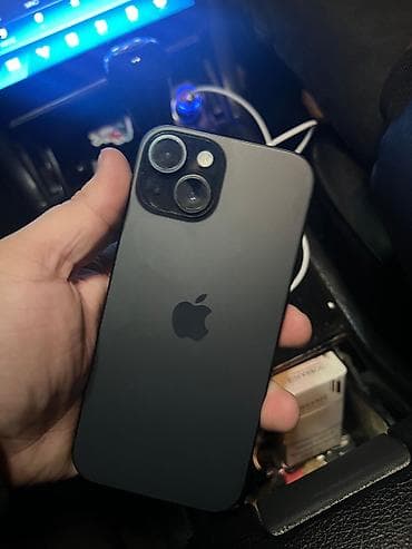 iphone 15 pro max qiyməti: IPhone 15, 128 GB, Qara, Simsiz şarj — 2