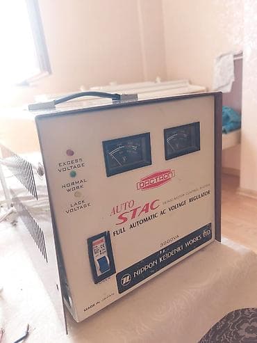 ev saati: AC gərginlik stabilləşdiriciləri (2 ədəd) 1) EMKAY AVR-500W - Model — 4