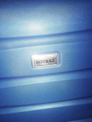 BOYRAZ sərt korpuslu səyahət çamadanı - Rəng: mavi - Korpus: sərt — 1