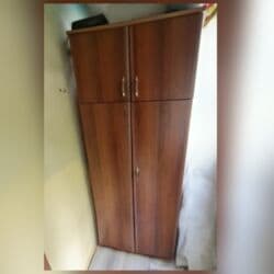 Çarpayılar: İşlənmiş, Açılan, 2 qapılı Düz dolab, Qarderob, paltar dolabı — 1