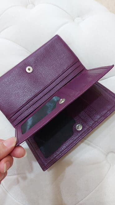 kişilər üçün vizitka qabı: Pulqabı, Təbii dəri, Yeni — 6