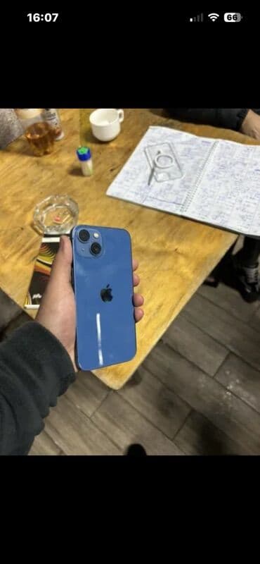 Hyundai: IPhone 13, 128 ГБ, Голубой, Face ID — 1