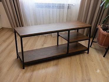 Loft stilinde TV stend,uzunlugu 120 sm,eni 39.5 sm,hundurluyu 52 — 1