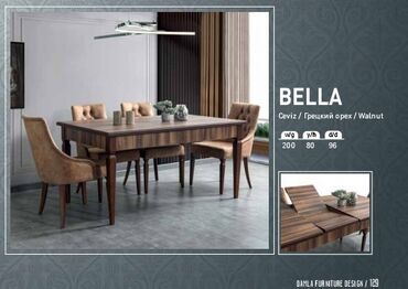 masa və stul: Bella masa Fabrik istehsalı mebellərin topdan qiymətlə satışı — 1