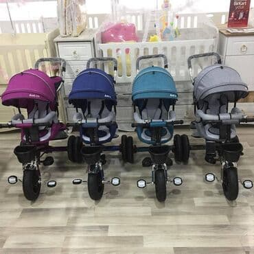 1 3 yaşlı uşaqlar üçün üçtəkərli velosipedlər: Yeni Üç təkərli Uşaq velosipedi 12", Pulsuz çatdırılma, Rayonlara çatdırılma — 8