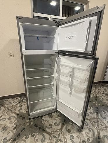 dubayda iphone 14 pro max: Talberg iki qapılı soyuducu - Rəng: metalik boz (inox stilində) - Üst — 2