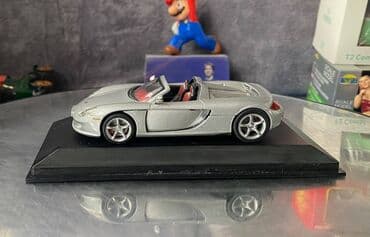 metbex tavan modelleri: Коллекционная модель Porsche Carrera GT Cabriolet type 980 silver — 6