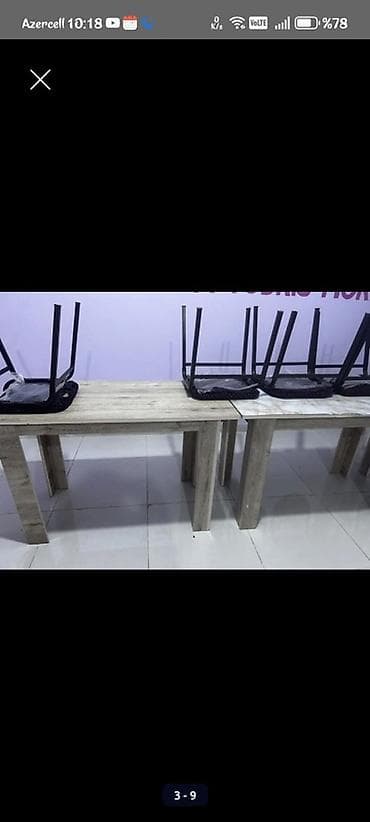 kombi ehtiyyat: Yeni, Açılmayan, Dördbucaq masa — 5