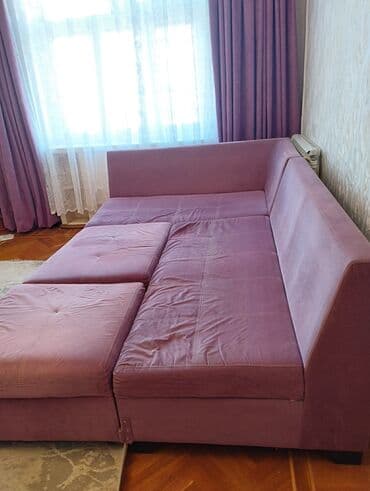 kunc divan satilir: Künc divan, İşlənmiş, Açılan, Bazalı, Çatdırılma yoxdur — 3