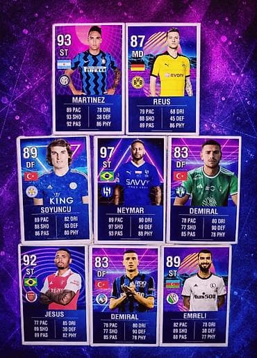 Futbolçu kartları kolleksiyası lalafo.az -da Futbolçu kartları kolleksiyası
