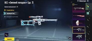 PUBG Mobile oyun hesabı – nadir laboratoriya silahları və skinlər — 4