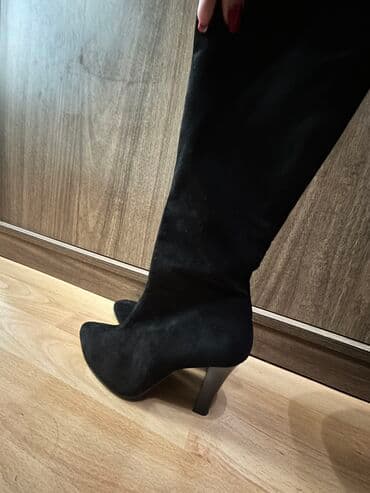 rezin qısa çəkmələr: Ölçü: 38, rəng - Qara, İşlənmiş — 3