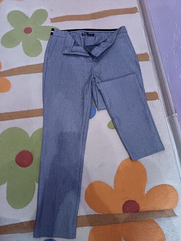 salvar: Klassik Şalvar, Zara, L, rəng - Boz — 2