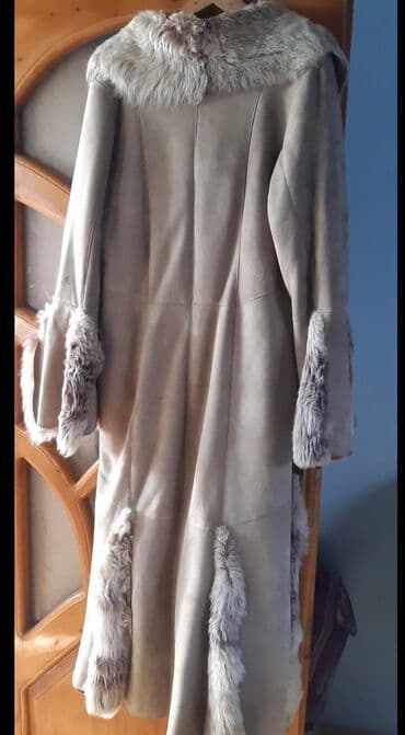 Paltolar: Kürk, XL, rəng - Bej — 3