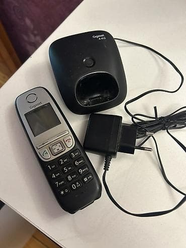 3 birinde printer: Gigaset A415 simsiz ev telefonu Komplekt: - Gigaset A415 borusu - — 2