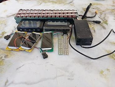 Elektrik skuter – komplekt hissələrlə S3 PRO problemi batereya dır