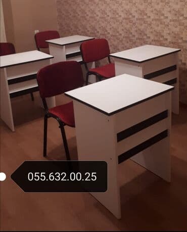 столы для совещаний: Stollar, Stullar, Masalar, Oturacaqlar, Kafe və cayxana üçün stol stul — 30