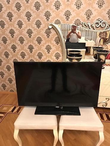 mini televizor: 105 sm genis ekran Samsung led tv tezeden secilmir Samsung orginal — 1