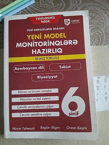 Məhsul: “Yeni model monitorinqlərə hazırlıq – Sınaq toplusu” (6-cı
