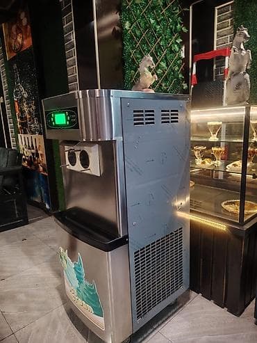 dondurma soyducu: Soft dondurma aparatı – ikili ləvazimatlı - Peşəkar tipli soft — 7