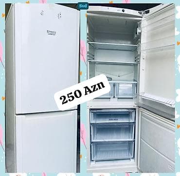 qastranom soyuducu: Soyuducu Hotpoint Hündürü 1.70/60 Ustada qeti olmayib Super soyudur Ev — 1