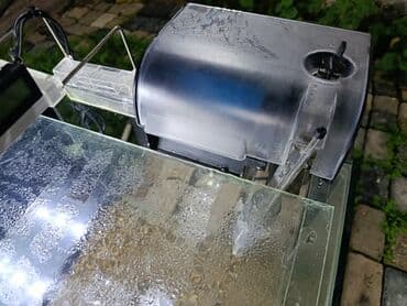 Зоотовары: Akvaryum komplekti - Şüşə akvaryum: təxmini ölçü 70×40×40 sm düz — 7