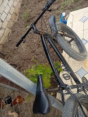 volta vsx: Fat bike tipli dağ velosipedi - Rəng: qara, möhkəm polad/alüminium — 4