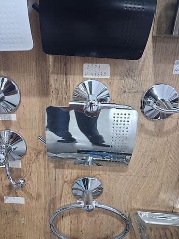 Paslanmayan poladdan divara monte tualet kağızı tutacağı - Material lalafo.az -da Paslanmayan poladdan divara monte tualet kağızı tutacağı - Material