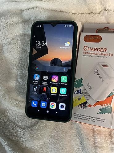 redmi 11a: Redmi 9A, 32 GB, rəng - Göy, Barmaq izi — 3