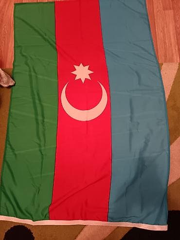 bayraq ölçüləri: Təmiz və səliqəli vəziyyətdə Azərbaycan Dövlət Bayrağı satılır — 1