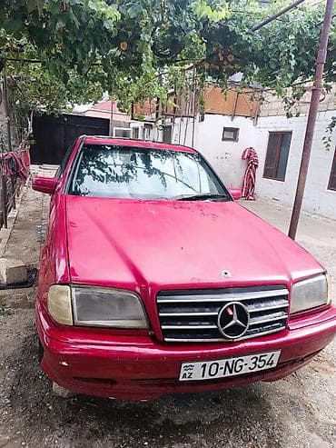 lider disk: Mercedes-Benz C-Class (W202) sedan - Kuzov: 4 qapılı sedan, qırmızı — 6