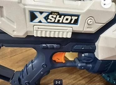 Детская одежда и обувь: ZURU X-Shot oyuncaq dart tapançası Demək olar təzədi❗️ Son qoymətdi - — 2