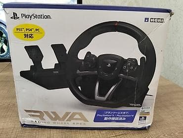 rol ps: Təmiz Original Hori Racing Wheel Apex (RWA) sükan və pedal seti — 4
