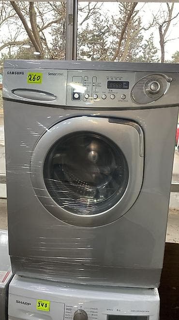 Samsung paltaryuyan maşın – ön yükləməli, Sensor Compact texnologiyalı