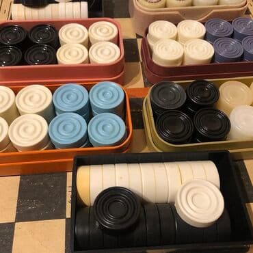 i̇dman aləti: Saski . Шашки . Sovet dovrune aid 15 mantdan bashlayir — 4