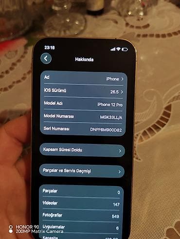 redmi note 13 irşad: IPhone 12 Pro, 128 GB, Qızılı, Face ID — 5